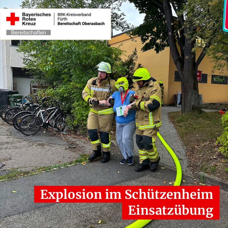 Mehr über den Artikel erfahren Instagram: Gestern fand eine große Einsatzübung mit der @feuerwehr_oberasbach, der…