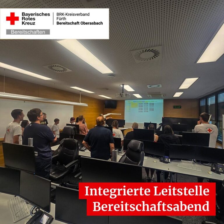 Mehr über den Artikel erfahren Instagram: Am vergangenen Montag besuchten wir die Integrierte Leitstelle Nürnberg…