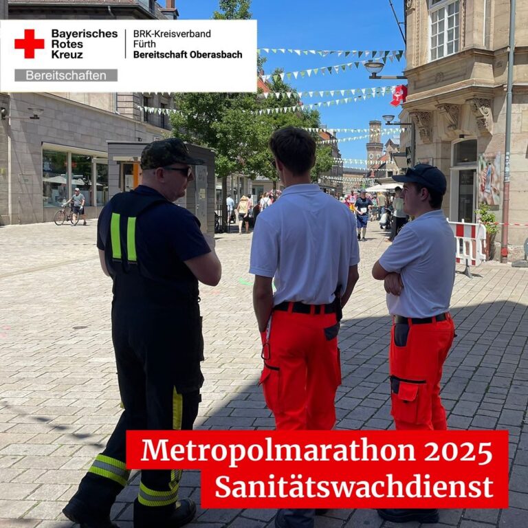 Mehr über den Artikel erfahren Instagram: Am Sonntag haben wir beim städteübergreifenden Sanitätswachdienst des…