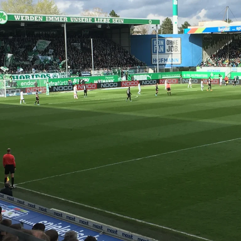 Mehr über den Artikel erfahren Heute durften wir wieder bei einem Spiel der @kleeblatt_fuerth_official unterstützen.