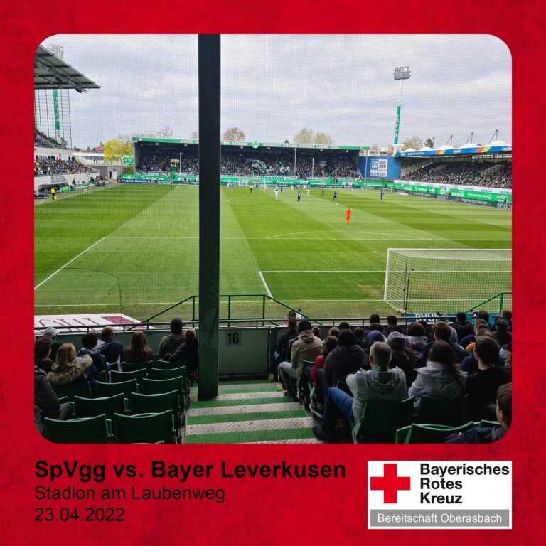 Mehr über den Artikel erfahren Gestern durften wir erneut bei einem Spiel der @kleeblatt_fuerth_official unterstützen.