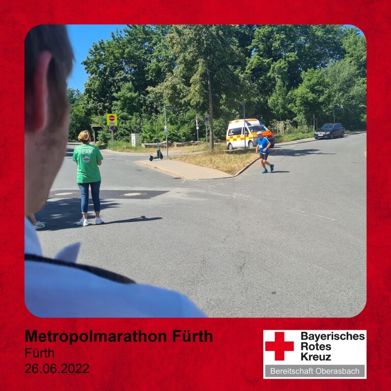 Mehr über den Artikel erfahren Heute haben wir den Sanitätsdienst des Metropolmarathons in Fürth unterstützt.