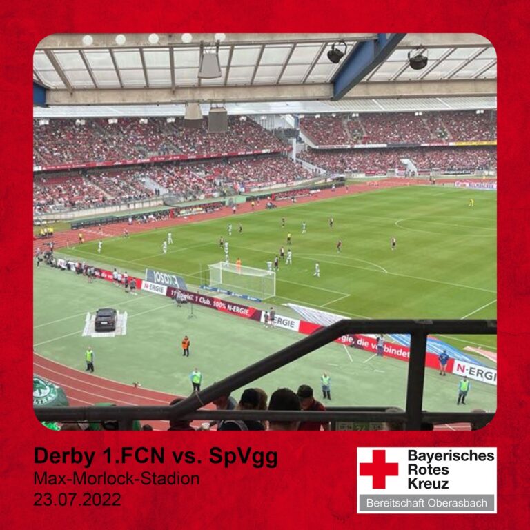 Mehr über den Artikel erfahren Gestern durften wir beim Derby zwischen @1_fc_nuernberg und…