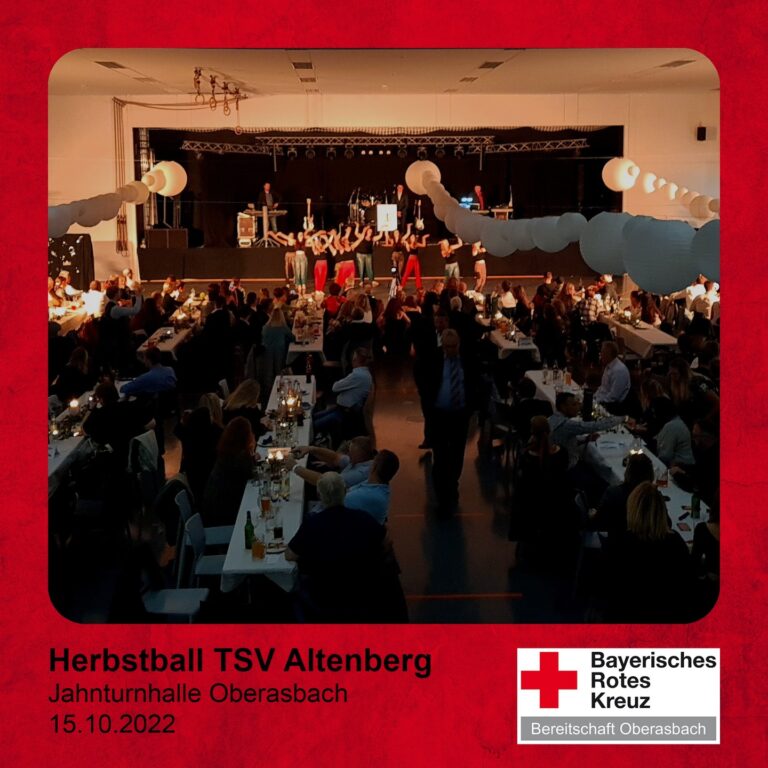 Mehr über den Artikel erfahren Vom gestrigen Samstag bis heute früh um halb Zwei waren wir auf dem Herbstball des…