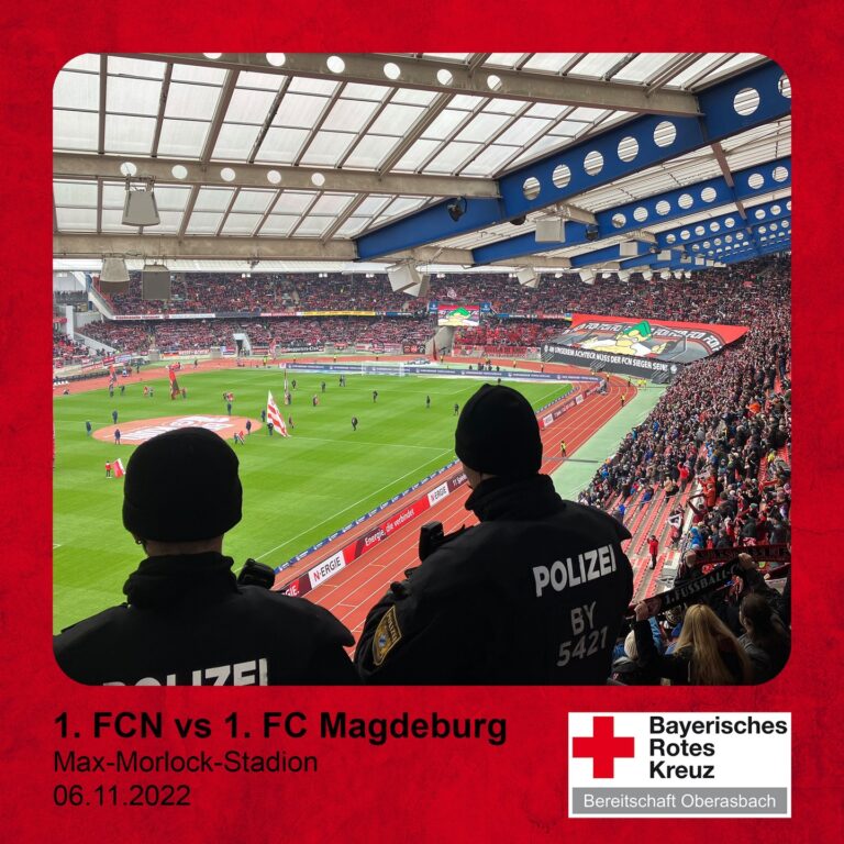 Mehr über den Artikel erfahren Heute haben wir beim vorletzten Heimspiel des @1_fc_nuernberg, vor der Winterpause…