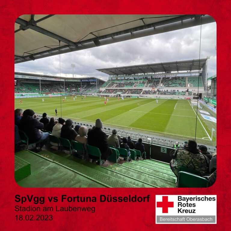 Mehr über den Artikel erfahren Heute haben wir erneut ein Heimspiel des @kleeblatt_fuerth_official unterstützt.
