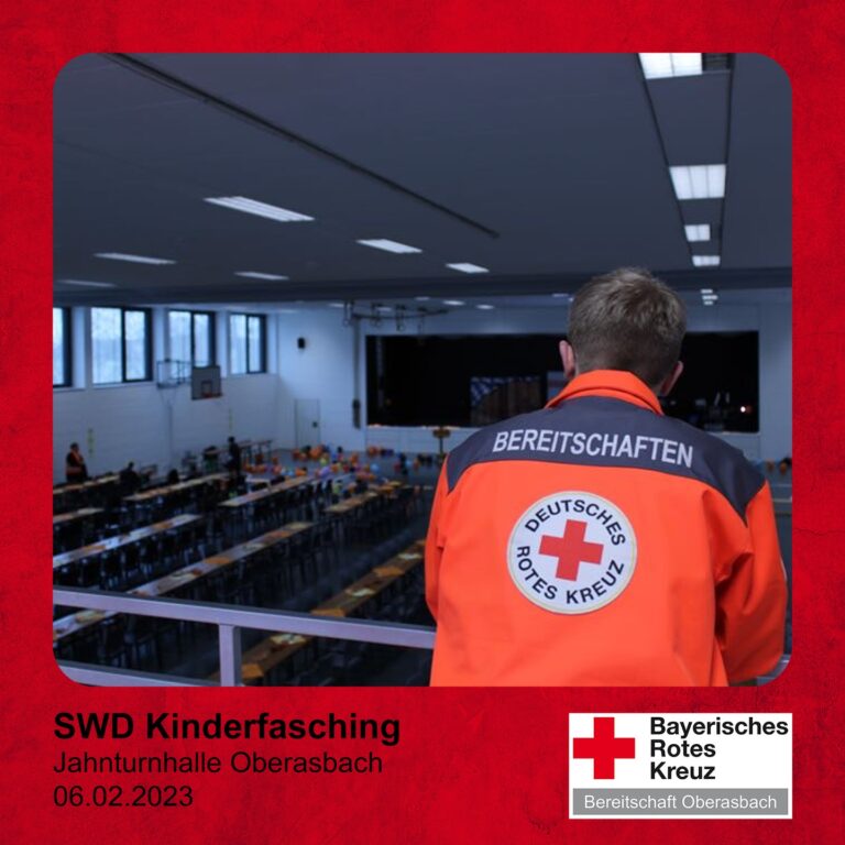 Mehr über den Artikel erfahren Gestern haben wir in der Jahnturnhalle einen Sanitätsdienst beim Kinderfasching der…