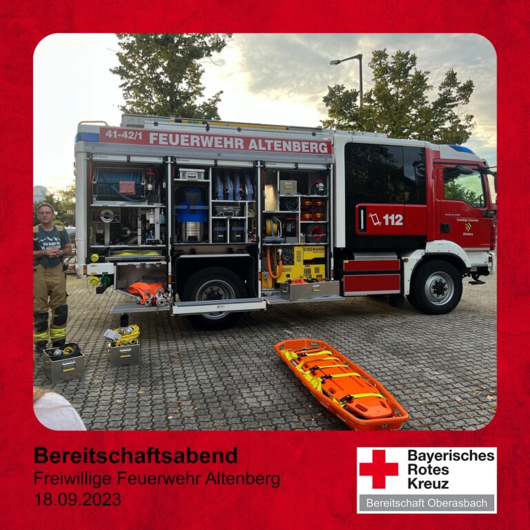 Mehr über den Artikel erfahren Am Montag haben wir die Feuerwehr Altenberg besucht.