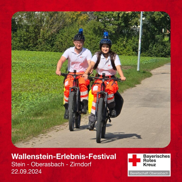 Mehr über den Artikel erfahren Heute haben wir zusammen mit @brk_stein die Besucher des…
