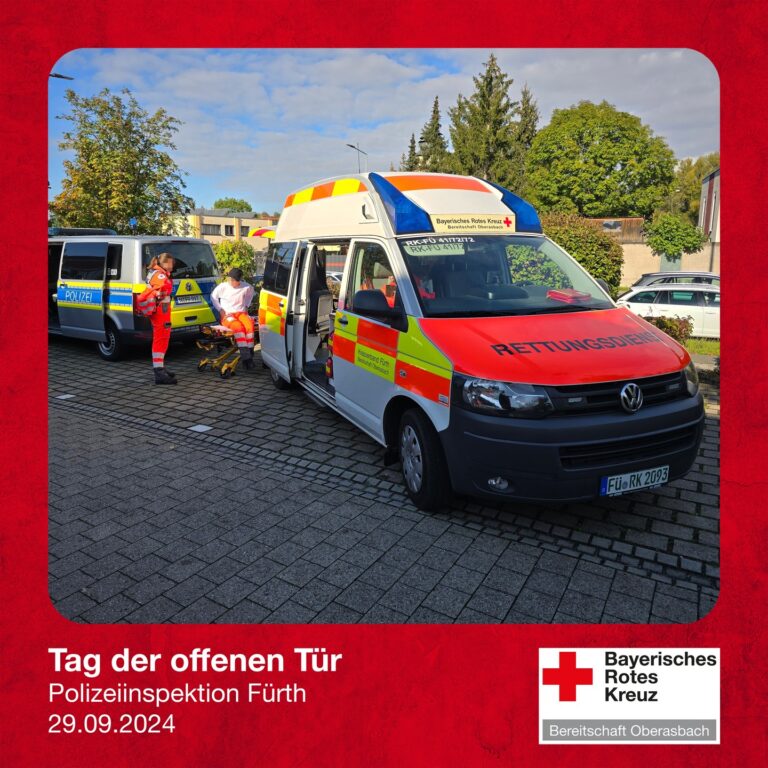 Mehr über den Artikel erfahren Heute haben wir den Tag der offenen Tür der Polizeiinspektion Fürth…