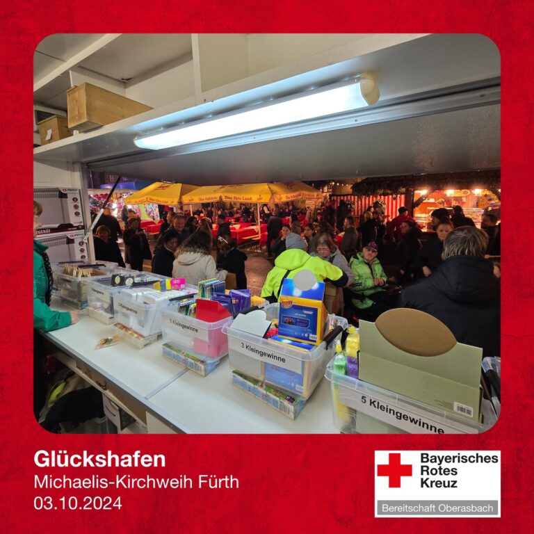 Mehr über den Artikel erfahren Am Donnerstag haben wir erneut im Glückshafen auf der Michaelis-Kirchweih ausgeholfen.