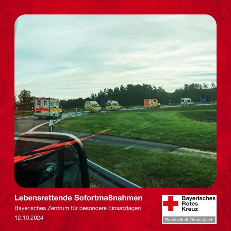 Mehr über den Artikel erfahren Zusätzlich zum gefüllten Samstag durften 3 unserer Einsatzkräfte dieses Wochenende…