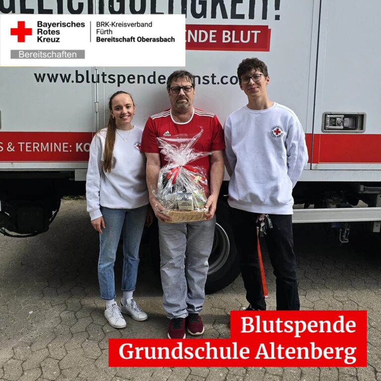 Mehr über den Artikel erfahren Bei der gestrigen Blutspende gab es nicht nur das übliche Dankeschön für die…