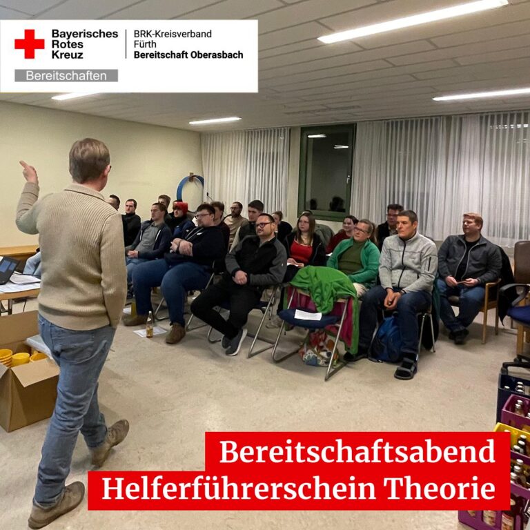 Mehr über den Artikel erfahren An unserem gestrigen Bereitschaftsabend gab es einen Vortrag zum Helferführerschein…