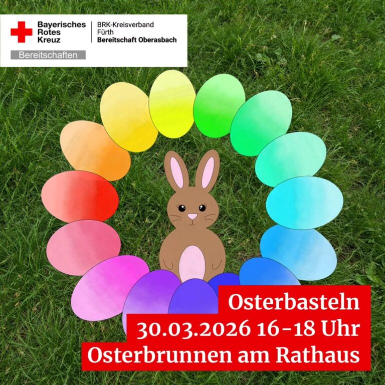 Mehr über den Artikel erfahren Passend zur Osterbrunnen-Aktion der Stadt Oberasbach laden wir euch herzlich zu…