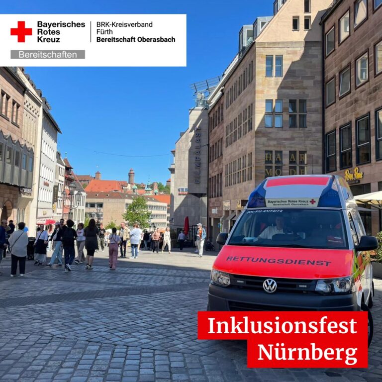 Mehr über den Artikel erfahren Gestern haben wir beim Integrationsfest in Nürnberg kurzfristig ausgeholfen.