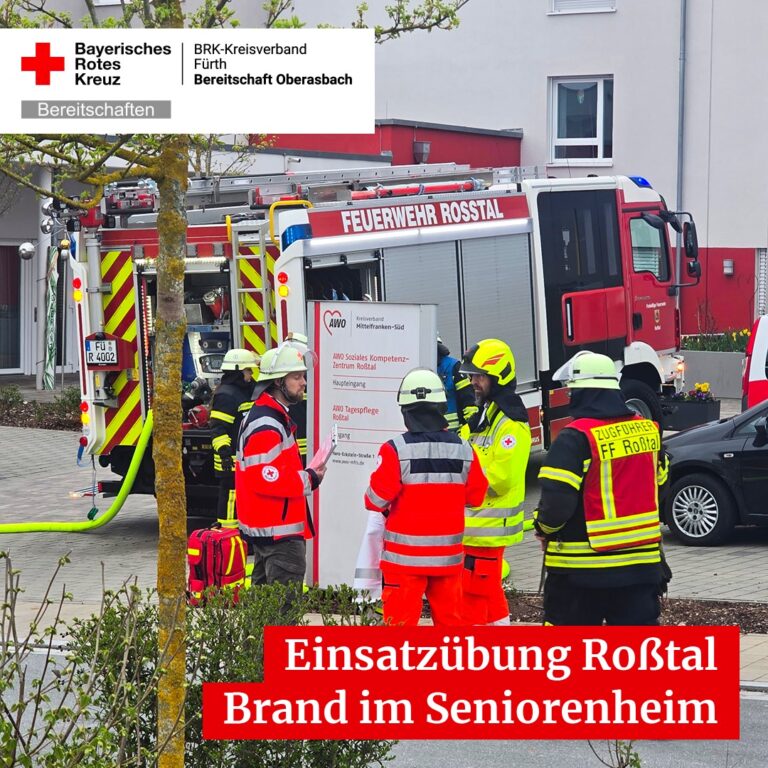Mehr über den Artikel erfahren Am Vergangenen Mittwoch wurden wir von der @brk_bereitschaft_rosstal zu einer…